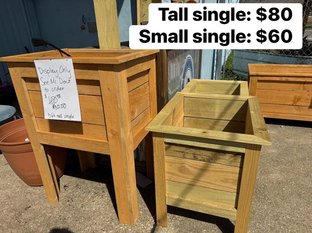Tall single: $80 and Small single: $60
