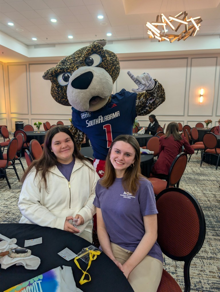 MGM students at the I-Lead Youth Conference sponsored by Mobile Area Education Foundation.