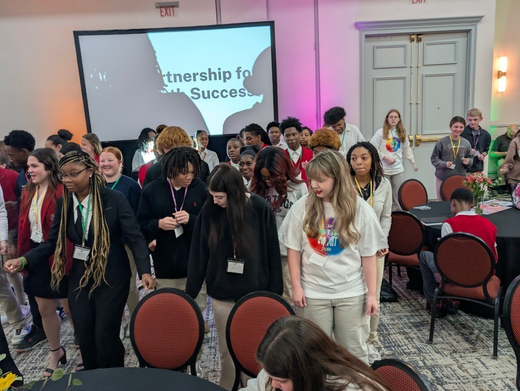 MGM students at the I-Lead Youth Conference sponsored by Mobile Area Education Foundation.