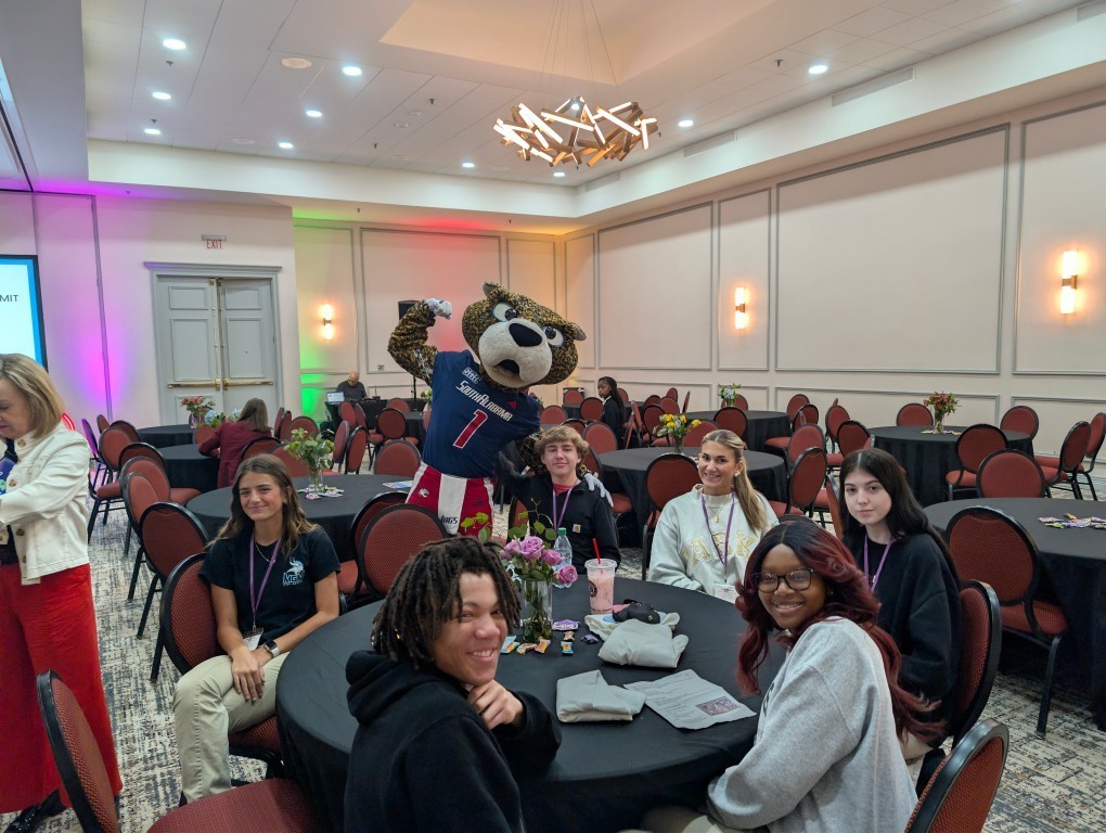 MGM students at the I-Lead Youth Conference sponsored by Mobile Area Education Foundation.