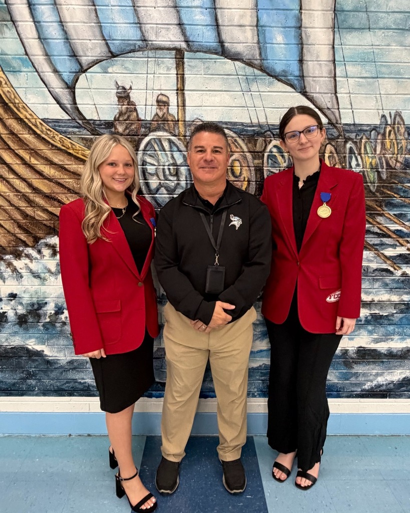 Students from our FCCLA chapter with Mr. Diaz.