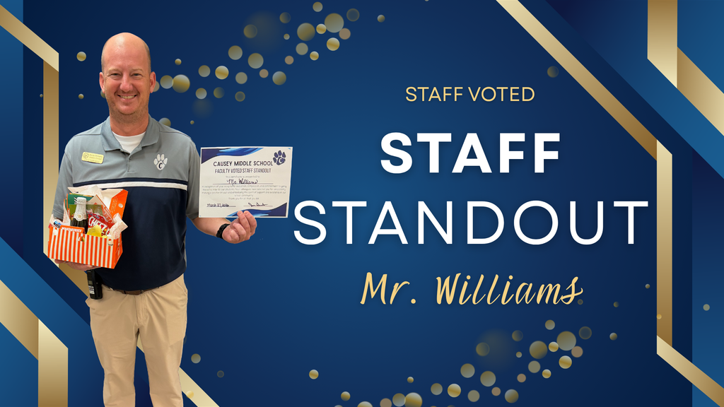 Staff Standout 3-27 Mr. Williams