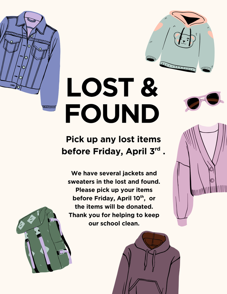 Lost and Found items