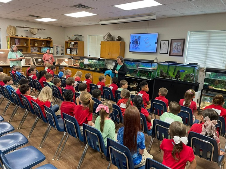kindergarten at the environmental center