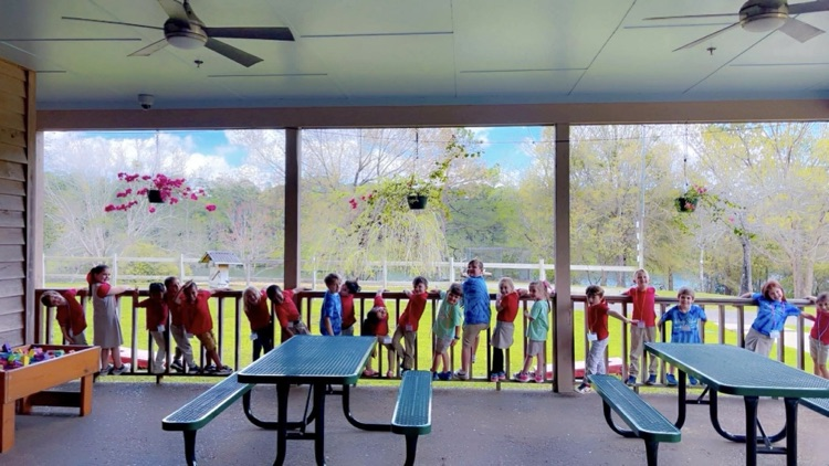 kindergarten at the environmental center