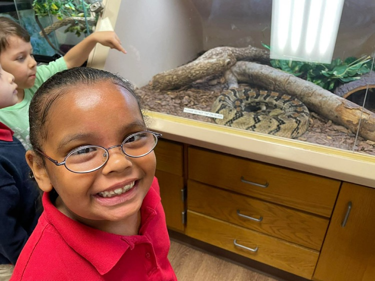 kindergarten at the environmental center