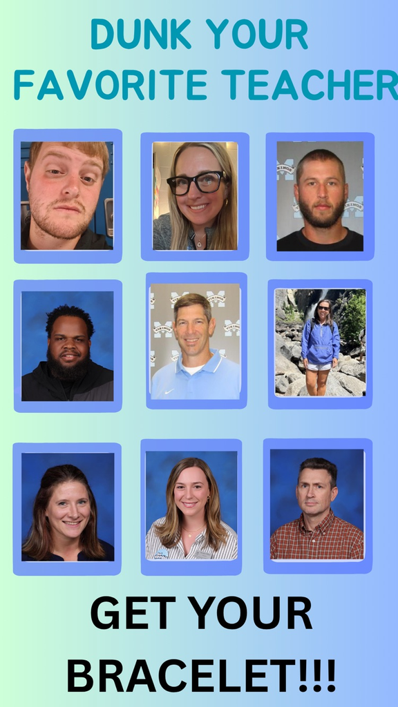 teachers participating in the dunking booth