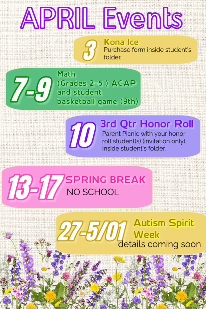 April Events