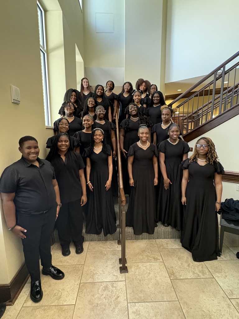 DMS show choir before assessment.