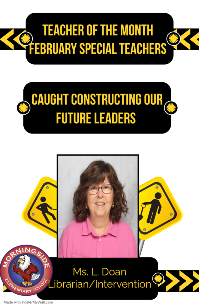 Soaring Eagle Faculty and Staff for the month of February!