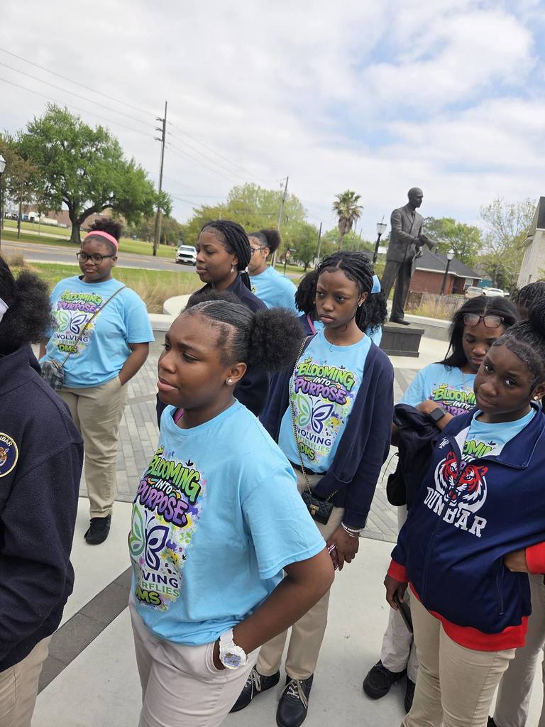 Evolving Butterflies at the  Isom Clemon Civil Rights Memorial Park