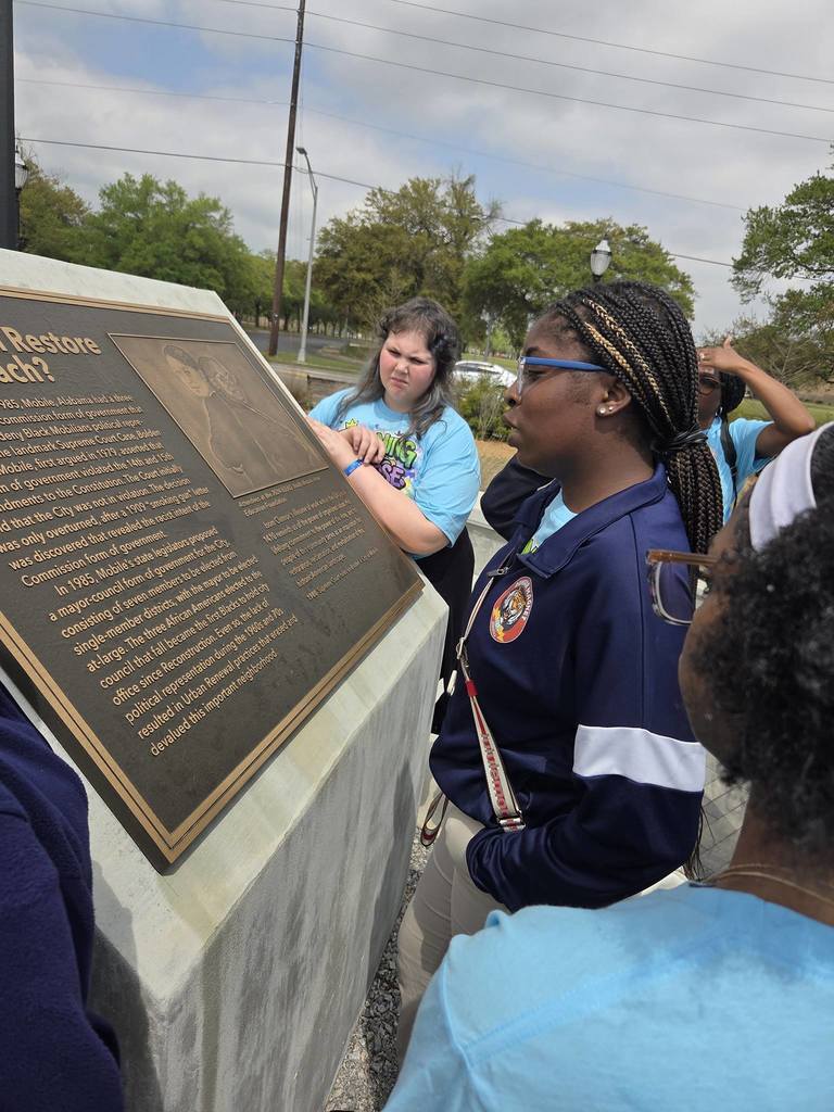 Evolving Butterflies at the  Isom Clemon Civil Rights Memorial Park