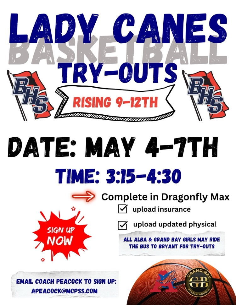 lady Canes basketball tryouts 