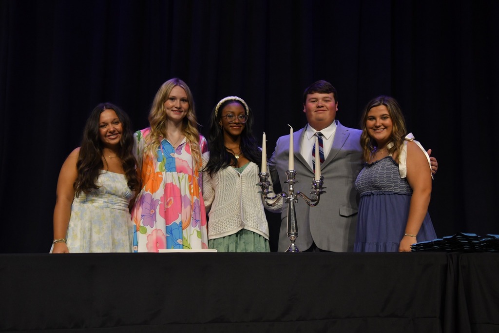 Academic Celebration, recognizing students who earned an Academic Bar or Letter, as well as inducting new members into the National Honor Society and National Technical Honor Society.