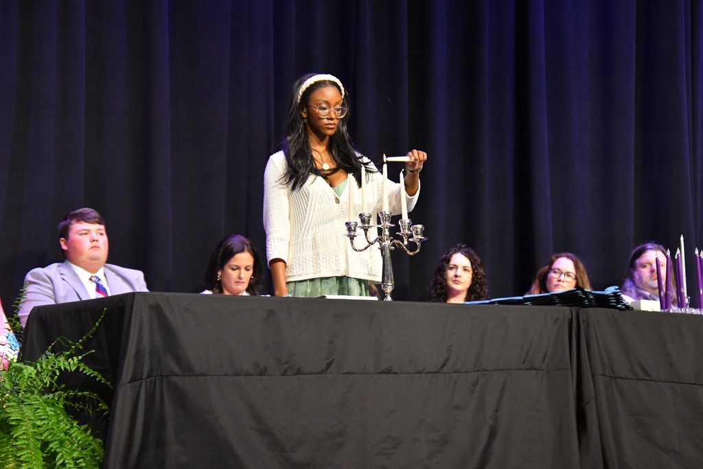 Academic Celebration, recognizing students who earned an Academic Bar or Letter, as well as inducting new members into the National Honor Society and National Technical Honor Society.