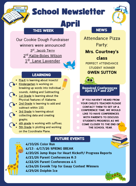 April School newsletter: https://aptg.co/lb4lNH