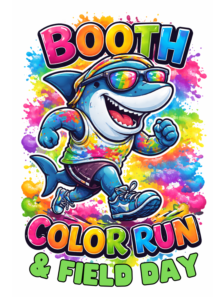 Booth Color Run and Field Day - May 1st from 9:00 - 12:00. 