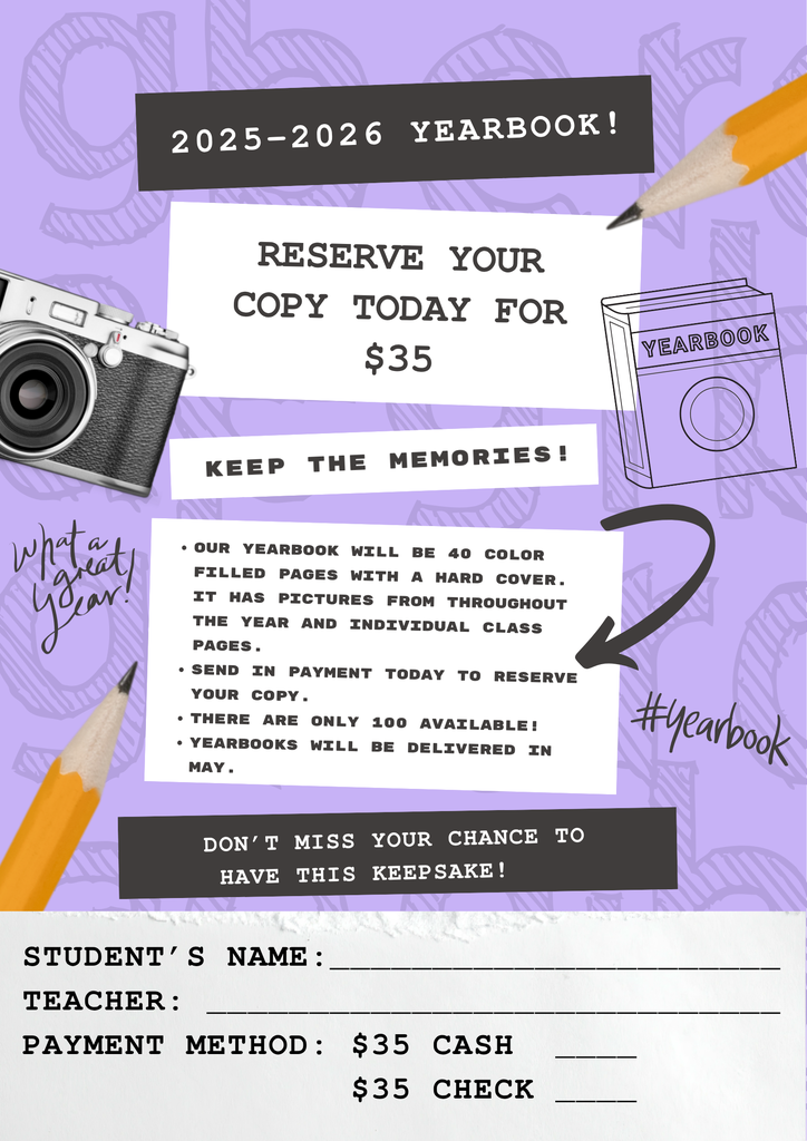 Yearbook Sale