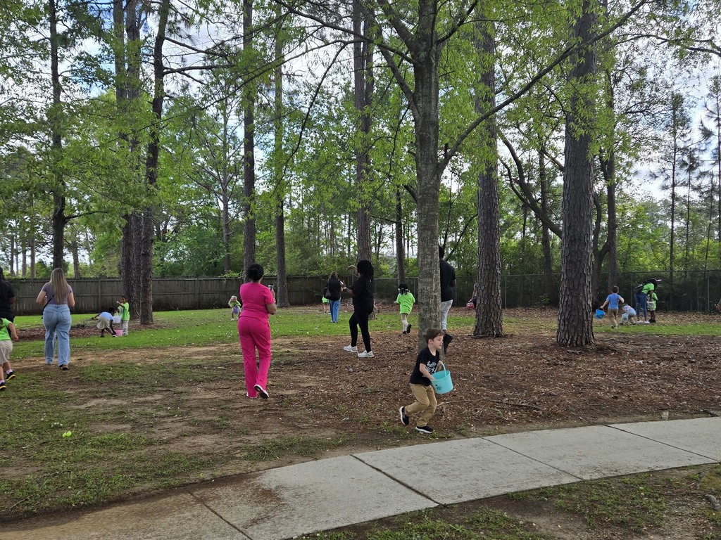 Our Pre-K students hopped into spring with a fun-filled egg hunt, a picnic, and a special visit from the Easter Bunny!