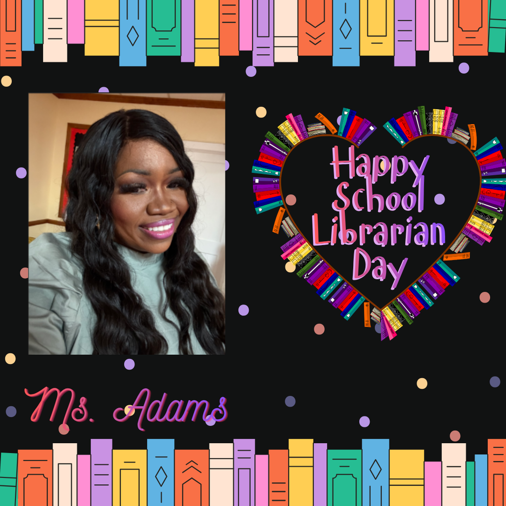 Happy National Librarian Day! 📚✨ Today we celebrate an incredible educator and leader, Ms. Adams! She teaches and inspires every student from Kindergarten through 8th grade, making our media center a place where curiosity and creativity thrive. Ms. Adams is not only a beloved librarian, but also a valued member of our leadership team. Our students absolutely love visiting the media center because of the welcoming environment she creates and the engaging experiences she provides. From technology integration to Robotics, STEM, and E-sports, she is constantly opening doors for our students to explore, learn, and grow in exciting ways. She gives so much of herself each and every day without ever asking for anything in return. We are so grateful for all that you do—your impact is truly immeasurable. We love and appreciate you, Ms. Adams! 💙