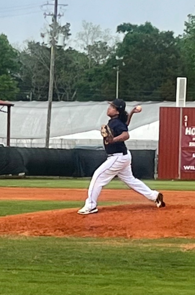 Denton baseball pitcher 