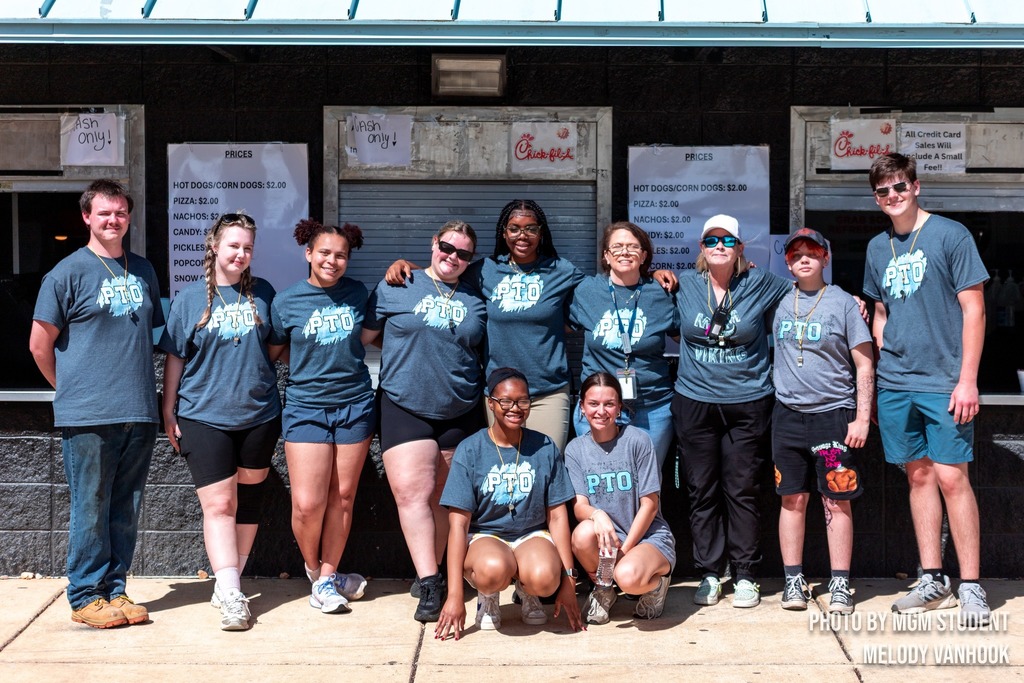 Students enjoying Spring Fling.