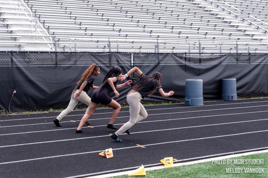 Students enjoying Spring Fling.