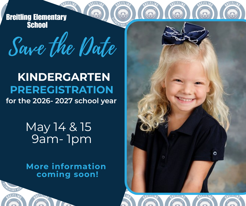 Kindergarten Preregistration Flyer