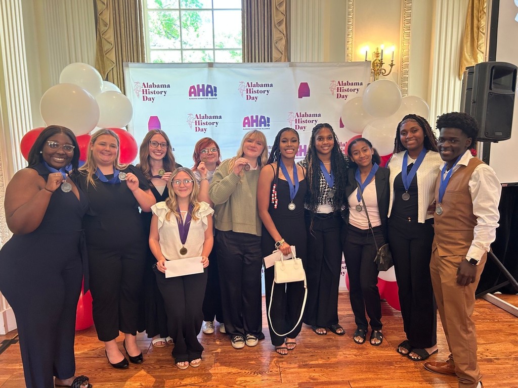 Alabama History Day students and their outstanding achievements at the state competition!