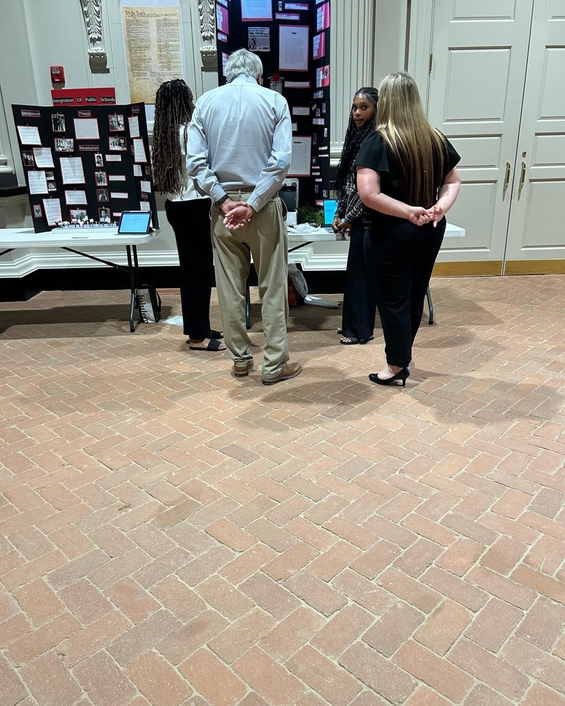 Alabama History Day students at the state competition!