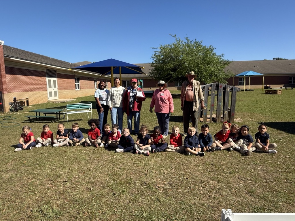 PreK classes enjoyed an Earth Day activity with some of our local Master Gardeners. The students participated in helping to plant in the flower beds on the PreK playground. A special thank you to Marion Platt, Phil Platt, and Penny Platt, for volunteering your time to help our little ones beautify their school! 