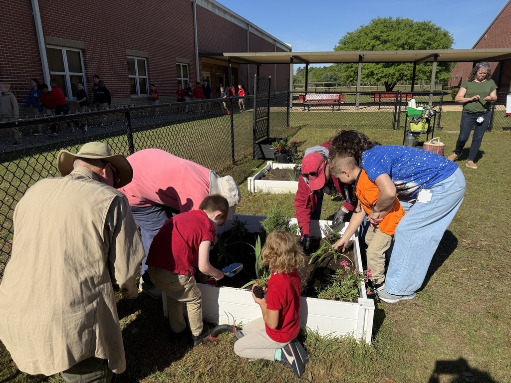 PreK classes enjoyed an Earth Day activity with some of our local Master Gardeners. The students participated in helping to plant in the flower beds on the PreK playground. A special thank you to Marion Platt, Phil Platt, and Penny Platt, for volunteering your time to help our little ones beautify their school! 
