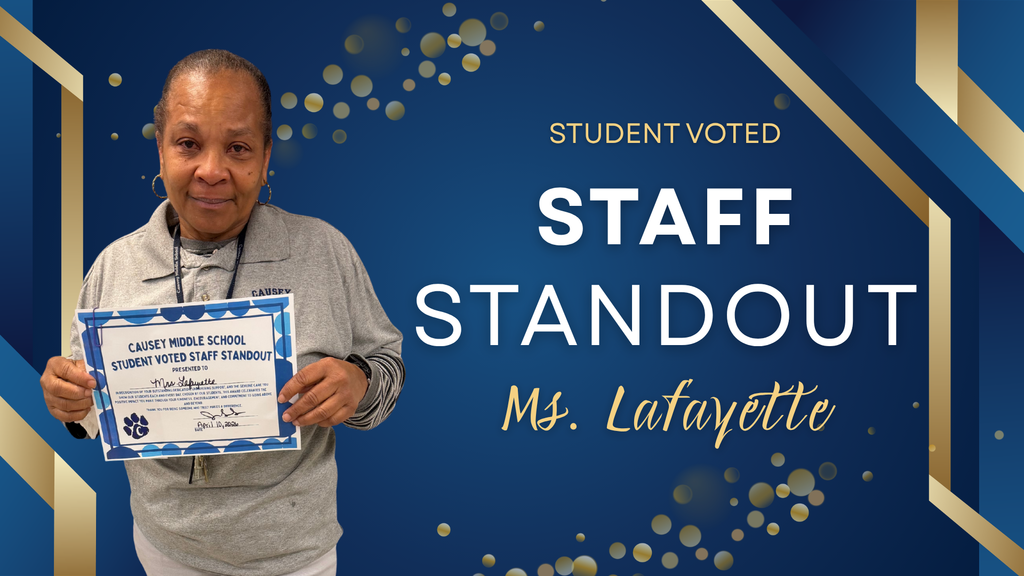 Staff Standout 4-10 Janice Lafayette