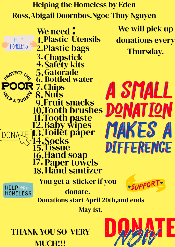 Helping the Homeless