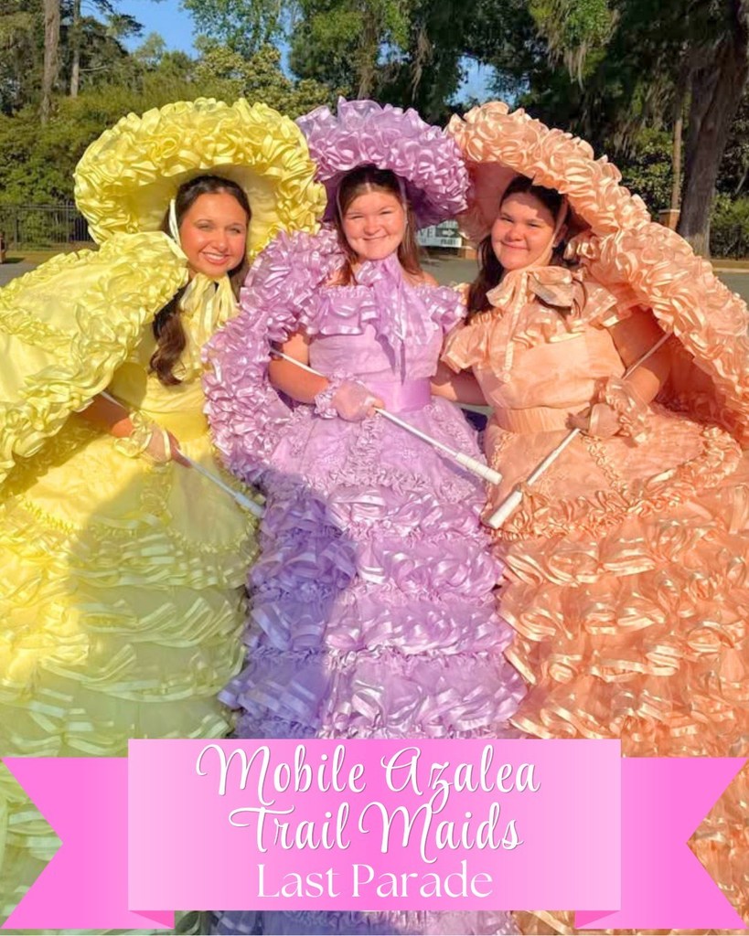 MGM's Mobile Azalea Trail Maids for 2025-2026.