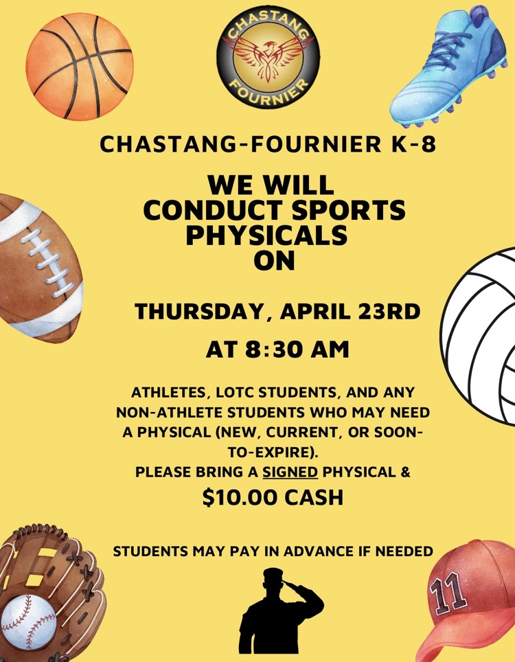 Sports Physical Flyer