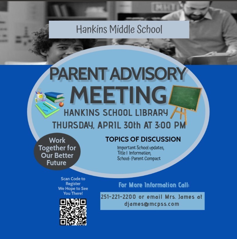 flyer with meeting details