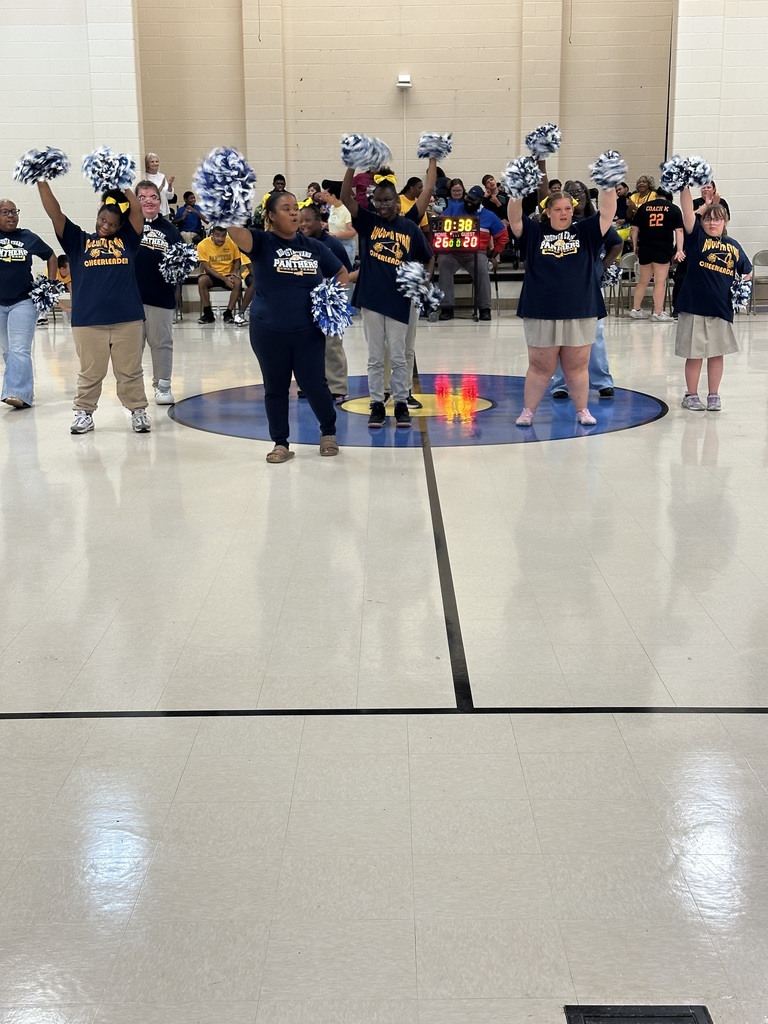 Half Time show from the cheerleaders 