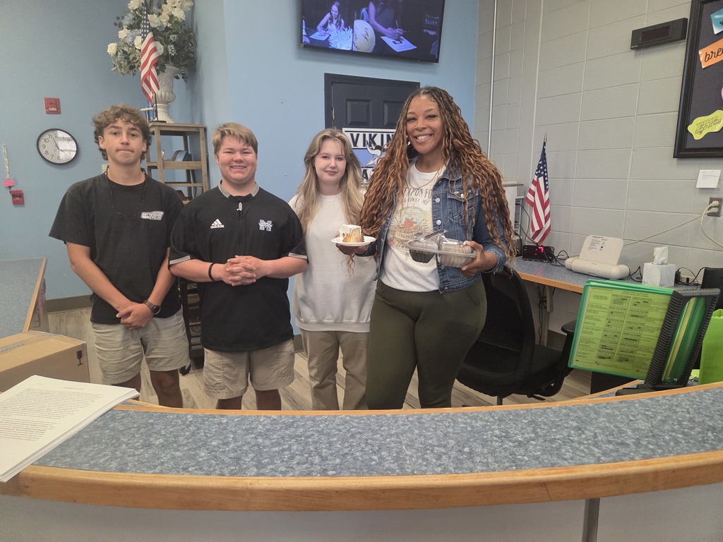 Mrs. Blackston with PTO members