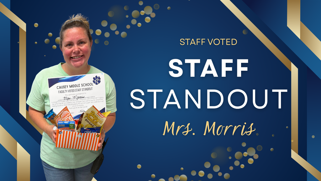 Staff Standout 4-24 Morris