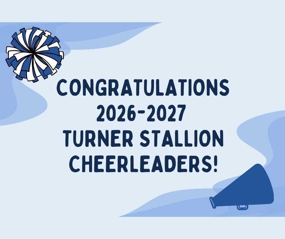 Decorative Flyer Congratulating 2026-2027 cheer squad 