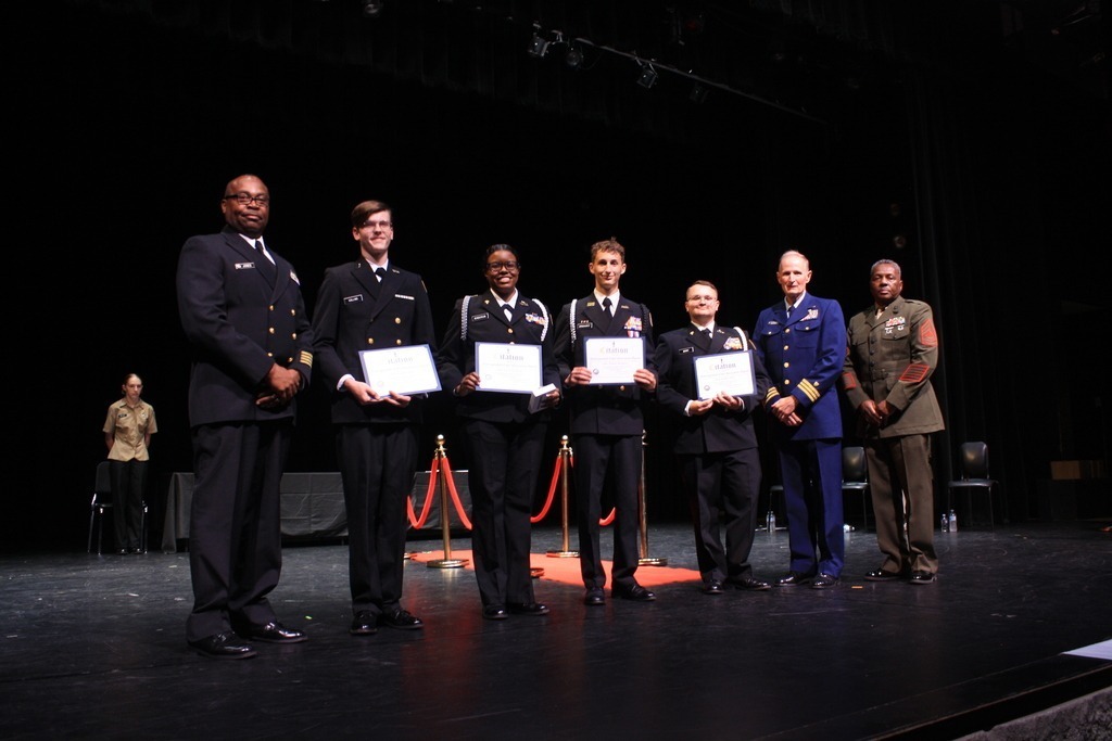 Davidson NJROTC leadership cadets