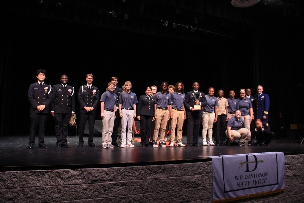 Davidson NJROTC cadets