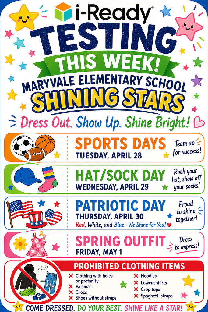 Iready testing week 