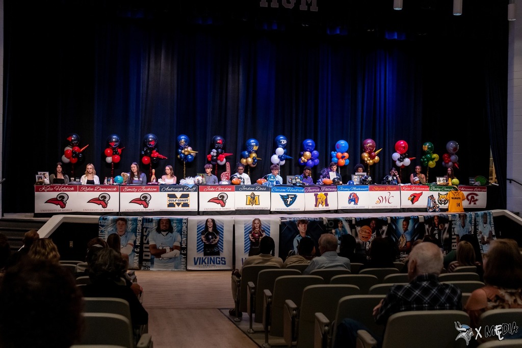 Congratulations to our senior athletes who have signed a commitment to compete at the next level!