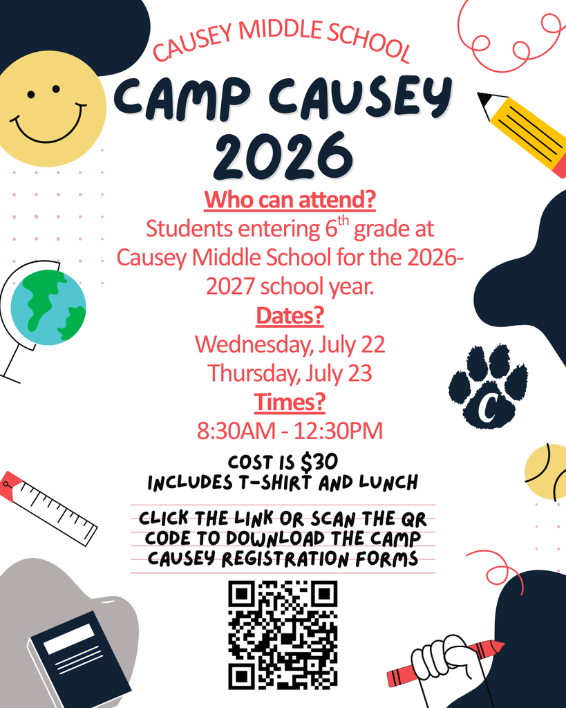 Camp Causey 2026 Infographic