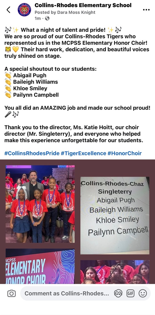 Collins-Rhodes Choir Members