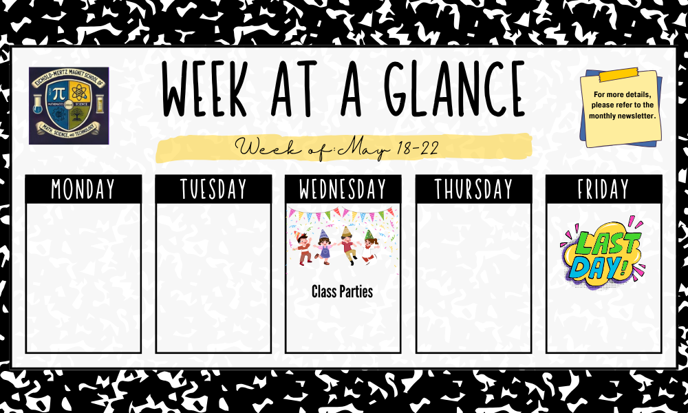 Week at a Glance 