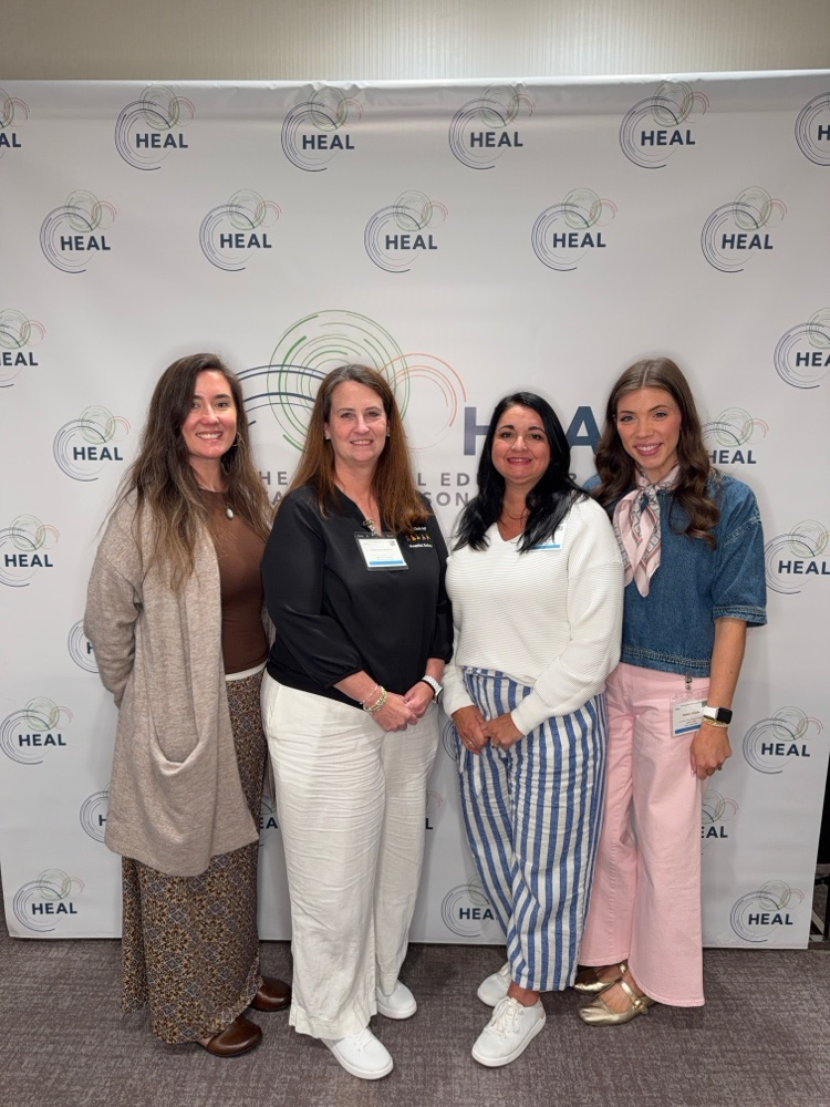 teachers at conference