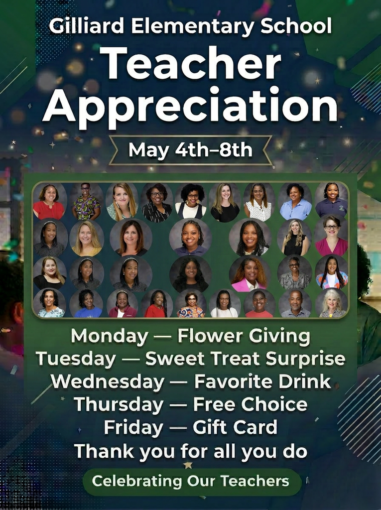 Teacher Appreciation Week May 4th - 8th